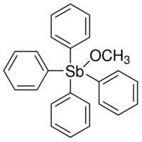 Tetraphenylantimony(V) methoxide Chemical Structure